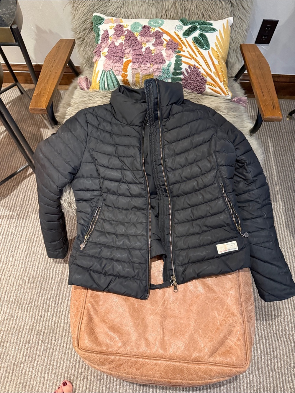 Odd Molly Black Quilted Lightweight Puffer Jacket